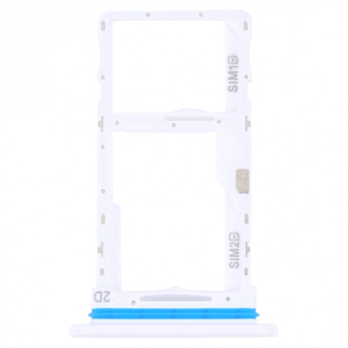 Pour Sony Xperia 10 IV Plateau de carte SIM d'origine + Plateau de carte SIM / Micro SD (Blanc) SH067W232-04