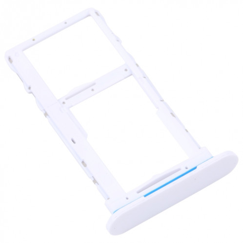 Pour Sony Xperia 10 IV Plateau de carte SIM d'origine + Plateau de carte SIM / Micro SD (Blanc) SH067W232-04