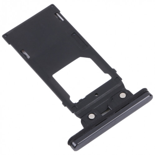 Pour Sony Xperia XZ2 Premium Plateau de carte SIM d'origine + Plateau de carte SIM / Micro SD (Noir) SH068B1320-04