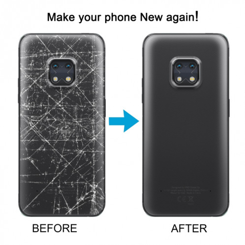 Pour Nokia XR20 Couvercle arrière de batterie d'origine (noir) SH76BL996-07
