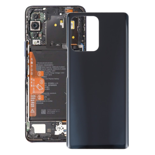 Pour Honor 80 SE Couvercle arrière de batterie en verre OEM (noir) SH78BL1878-06