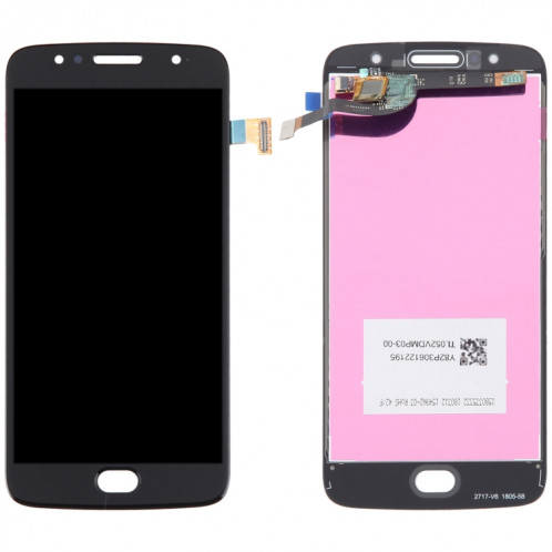 Écran LCD d'origine pour Motorola Moto G5s avec assemblage complet du numériseur (noir) SH17BL603-05