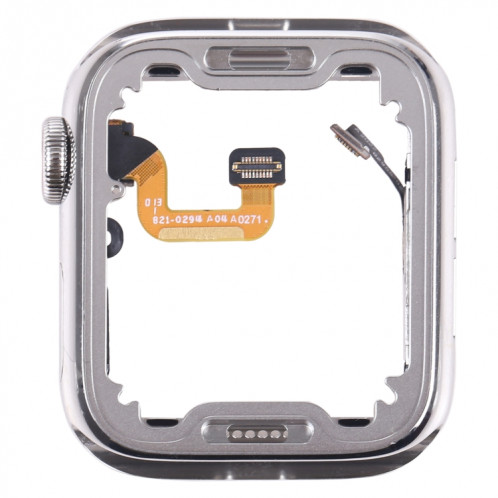 Pour Apple Watch Series 6 40mm plaque de lunette de cadre moyen avec haut-parleur/alimentation/câble flexible d'arbre rotatif SH6144627-06
