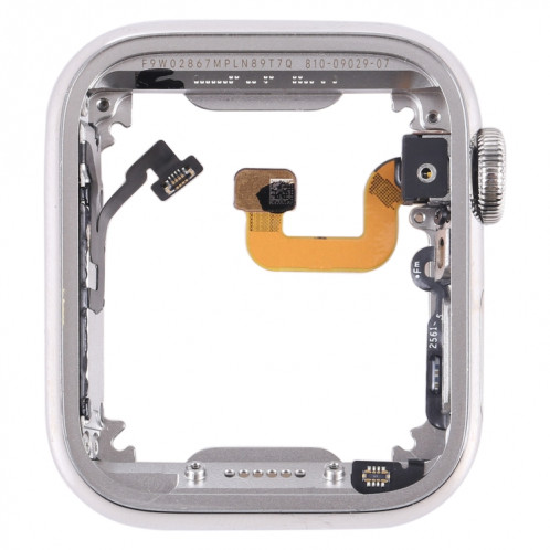 Pour Apple Watch Series 6 40mm plaque de lunette de cadre moyen avec haut-parleur/alimentation/câble flexible d'arbre rotatif SH6144627-06