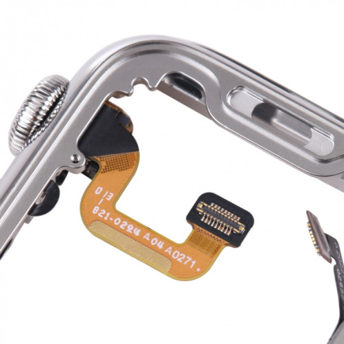 Pour Apple Watch Series 6 40mm plaque de lunette de cadre moyen avec haut-parleur/alimentation/câble flexible d'arbre rotatif SH6144627-06