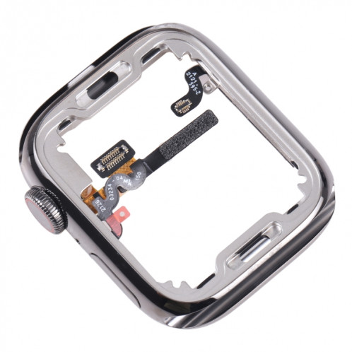 Pour Apple Watch Series 7 41mm plaque de lunette de cadre moyen avec haut-parleur/alimentation/câble flexible d'arbre rotatif SH61461479-06