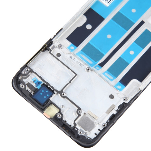 Pour OPPO A58 plaque de lunette de cadre LCD de boîtier avant d'origine SH61491482-06