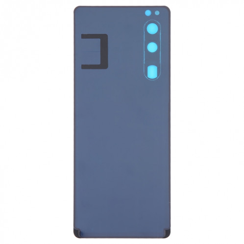 Pour Sony Xperia 5 III Couvercle arrière de batterie d'origine avec couvercle d'objectif d'appareil photo (noir) SH55BL242-07