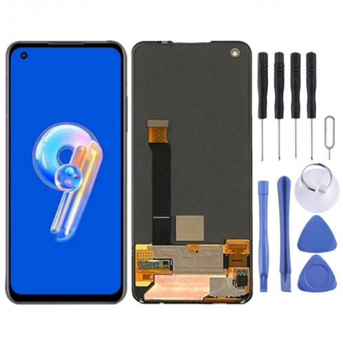 Écran LCD Super AMOLED pour Asus Zenfone 9 AI2202-1A006EU AI2202 avec numériseur complet (noir) SH156B607-06