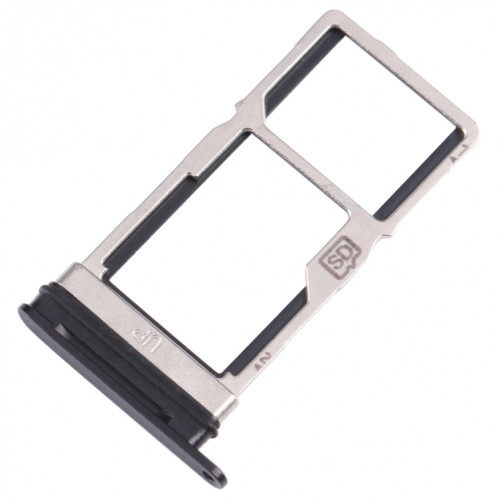 Pour Nokia XR20 Plateau de carte SIM d'origine + Plateau de carte SIM / Micro SD (Noir) SH172B1223-04