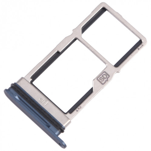 Pour Nokia XR20 Plateau de carte SIM d'origine + Plateau de carte SIM / Micro SD (Bleu) SH172L1136-04