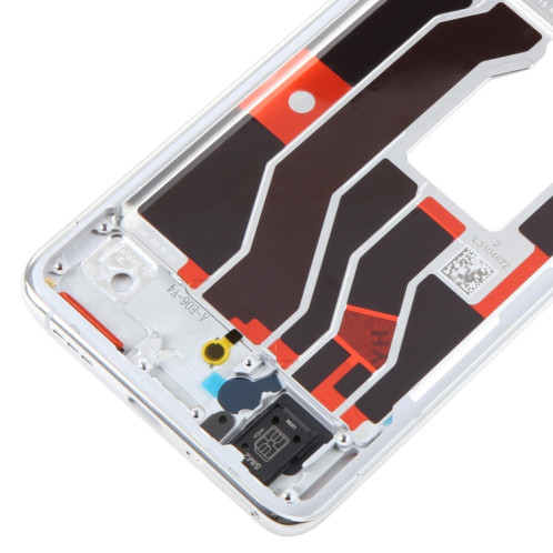 Pour OPPO Find X3 Pro Original Front Housing LCD Frame Bezel Plate (Argent) SH179S86-06