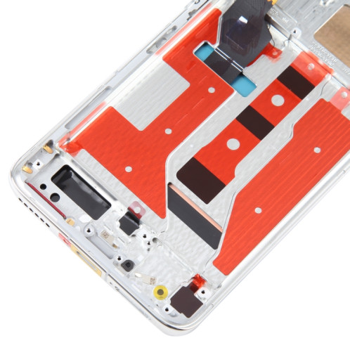 Écran LCD d'origine pour l'assemblage complet du numériseur Honor Magic4 avec cadre (argent) SH180S833-06