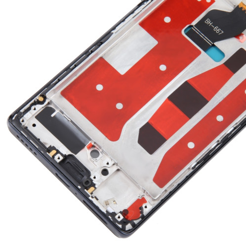 Écran LCD d'origine pour Honor 70 Digitizer Full Assembly avec cadre (noir) SH181B912-06