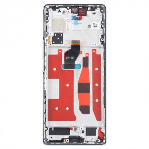Écran LCD d'origine pour Honor 70 Digitizer Full Assembly avec cadre (vert) SH181G1073-06