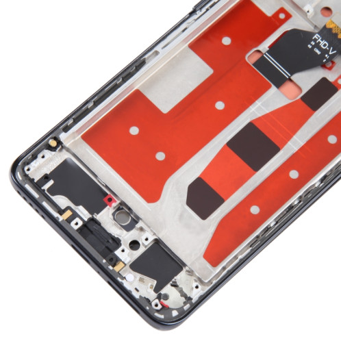 Écran LCD d'origine pour Honor 60 Pro Digitizer Full Assembly avec cadre (noir) SH182B61-06