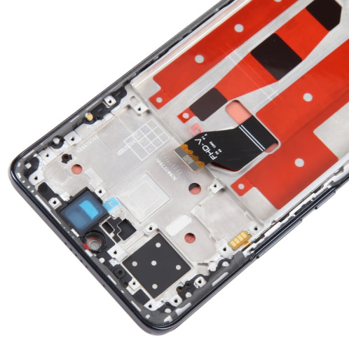 Écran LCD d'origine pour Honor 60 Pro Digitizer Full Assembly avec cadre (noir) SH182B61-06