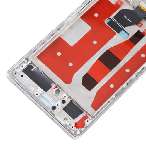 Écran LCD d'origine pour Honor 60 Numériseur Assemblage complet avec cadre (Or) SH186J306-06