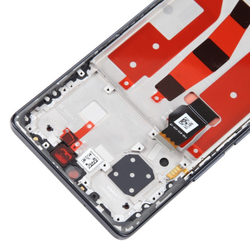 Écran LCD d'origine pour Honor 80 Digitizer Full Assembly avec cadre (noir) SH187B380-06