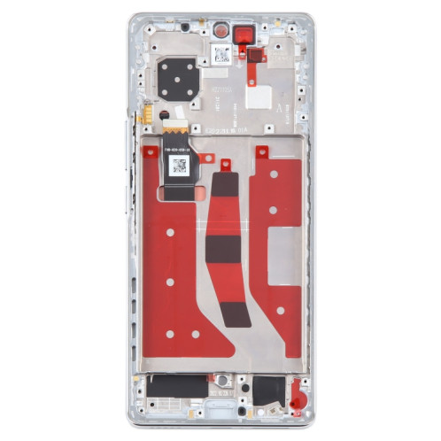 Ecran LCD d'origine pour Honor 80 Digitizer Full Assembly avec cadre (Argent) SH187S151-06