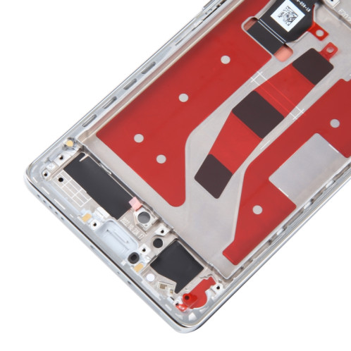 Ecran LCD d'origine pour Honor 80 Digitizer Full Assembly avec cadre (Argent) SH187S151-06
