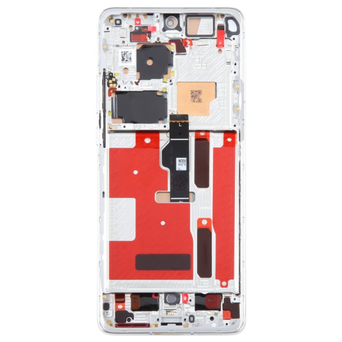 Écran LCD d'origine pour Huawei P50 Pro Numériseur Assemblage complet avec cadre (Argent) SH189S1252-06