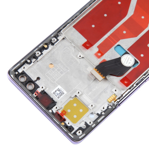 Écran LCD d'origine pour Huawei nova 9 Pro Numériseur Assemblage complet avec cadre (Violet) SH193P996-06