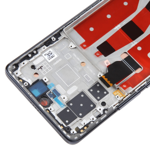 Écran LCD d'origine pour Honor 70 Pro Digitizer Full Assembly avec cadre (noir) SH194B25-06