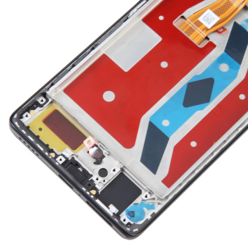 Écran LCD d'origine pour Honor X40 Digitizer Full Assembly avec cadre (noir) SH199B25-06