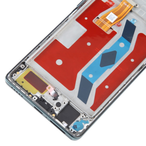 Écran LCD d'origine pour Honor X40 Digitizer Full Assembly avec cadre (vert) SH199G1199-06