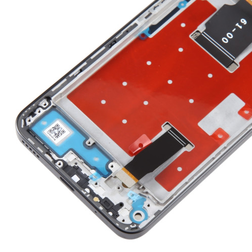 Écran LCD d'origine pour Honor X8a Digitizer Full Assembly avec cadre (noir) SH200B1330-06