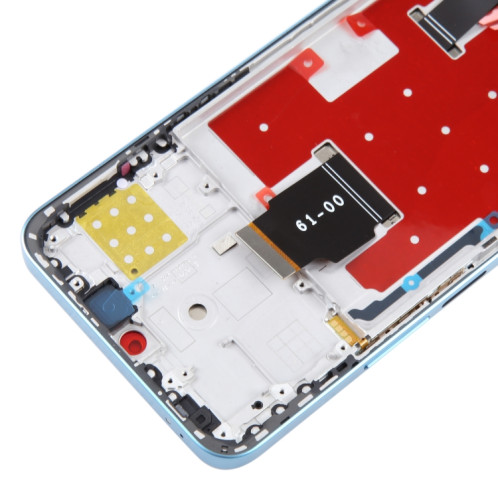 Écran LCD d'origine pour Honor X8a Digitizer Assemblage complet avec cadre (Bleu) SH200L1610-06
