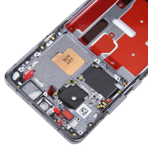 Pour Huawei P50 Pro Original Front Housing LCD Frame Bezel Plate (Noir) SH211B79-06