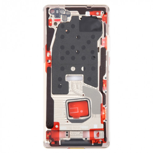 Pour Huawei Mate 40 Pro Original Front Housing LCD Frame Bezel Plate (Or) SH217J280-06