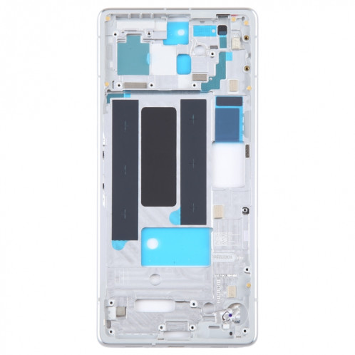 Pour Google Pixel 7A, plaque de cadre central d'origine (argent) SH219S613-06