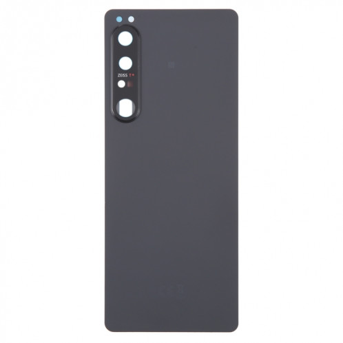 Pour Sony Xperia 1 IV Coque arrière de batterie d'origine (noire) SH34BL1233-06