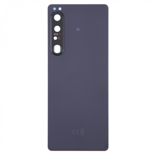 Pour Sony Xperia 1 IV Couverture arrière de batterie d'origine (Violet) SH34VL276-06