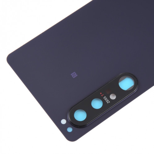 Pour Sony Xperia 1 IV Couverture arrière de batterie d'origine (Violet) SH34VL276-06