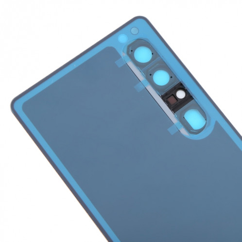 Pour Sony Xperia 1 IV Couverture arrière de batterie d'origine (Violet) SH34VL276-06