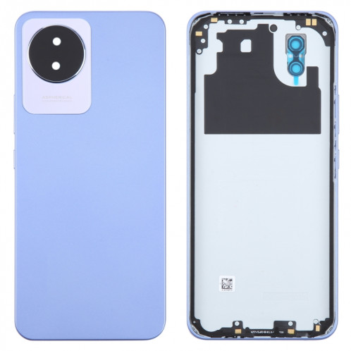 Pour vivo Y02 couvercle arrière de batterie d'origine avec couvercle d'objectif d'appareil photo SH50LL379-06