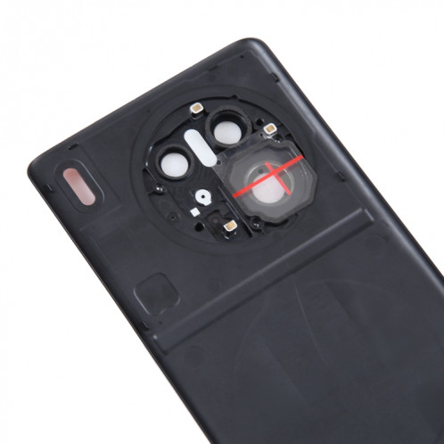 Pour vivo X90 Pro couvercle arrière de batterie d'origine avec couvercle d'objectif d'appareil photo (rouge) SH52RL830-06