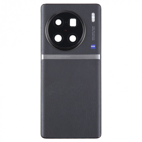 Pour vivo X90 Pro + couvercle arrière de batterie d'origine avec couvercle d'objectif d'appareil photo (noir) SH53BL1636-06