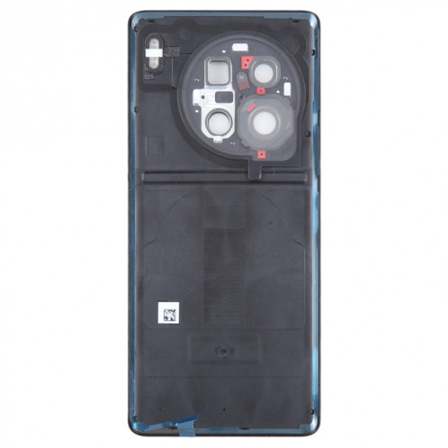 Pour vivo X90 Pro + couvercle arrière de batterie d'origine avec couvercle d'objectif d'appareil photo (noir) SH53BL1636-06