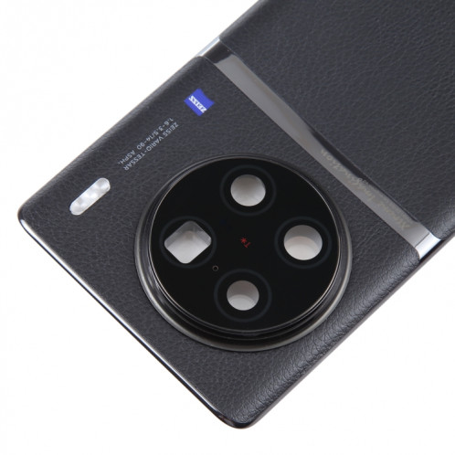 Pour vivo X90 Pro + couvercle arrière de batterie d'origine avec couvercle d'objectif d'appareil photo (noir) SH53BL1636-06