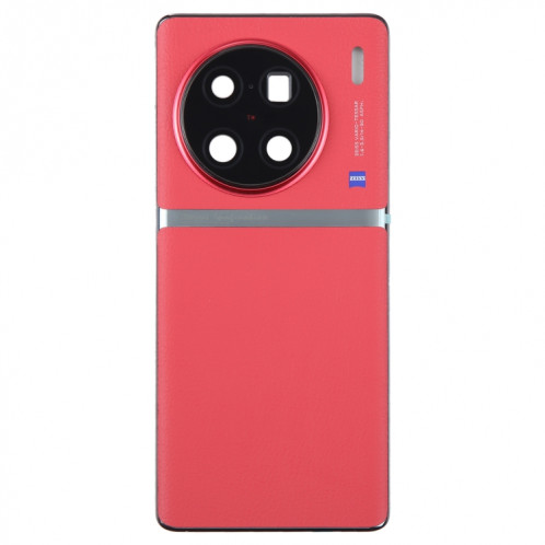 Pour vivo X90 Pro + couvercle arrière de batterie d'origine avec couvercle d'objectif d'appareil photo (rouge) SH53RL1493-06