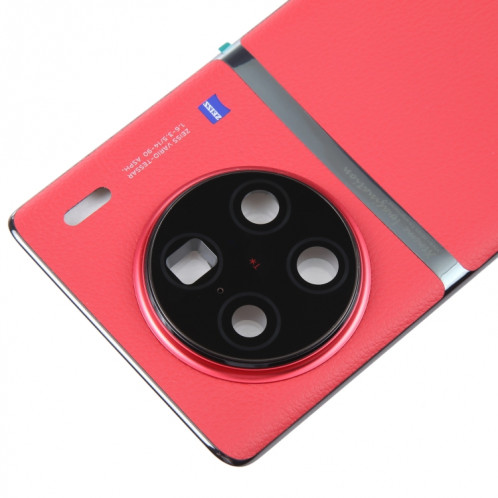 Pour vivo X90 Pro + couvercle arrière de batterie d'origine avec couvercle d'objectif d'appareil photo (rouge) SH53RL1493-06