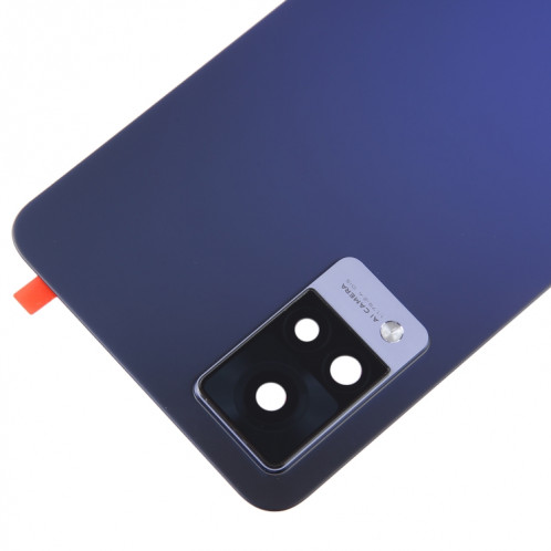 Pour vivo V21 Couvercle arrière de batterie d'origine avec couvercle d'objectif d'appareil photo (bleu) SH54LL633-06