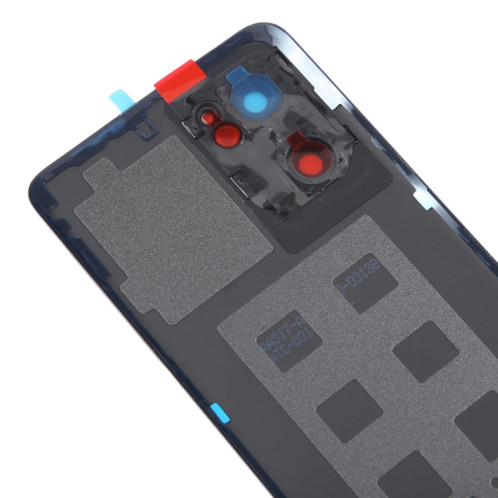 Pour OPPO Reno7 5G Couvercle arrière de batterie d'origine avec couvercle d'objectif d'appareil photo (bleu) SH59LL692-06