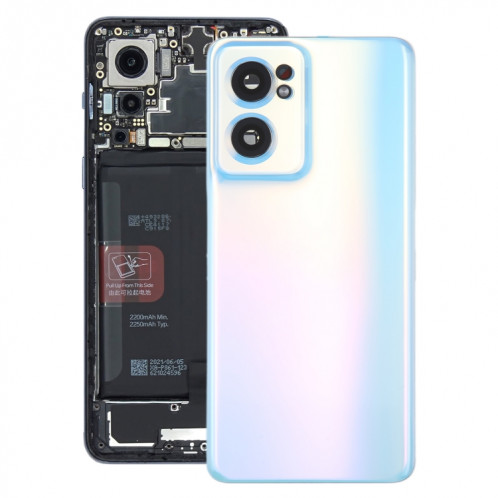 Pour OnePlus Nord CE 2 5G Couvercle arrière de batterie d'origine avec couvercle d'objectif d'appareil photo SH60LL1985-06
