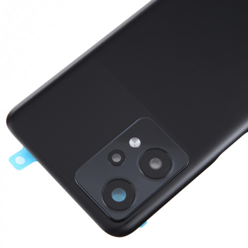 Pour OnePlus Nord CE 2 Lite 5G Couvercle arrière de batterie d'origine avec couvercle d'objectif d'appareil photo (noir) SH62BL296-06